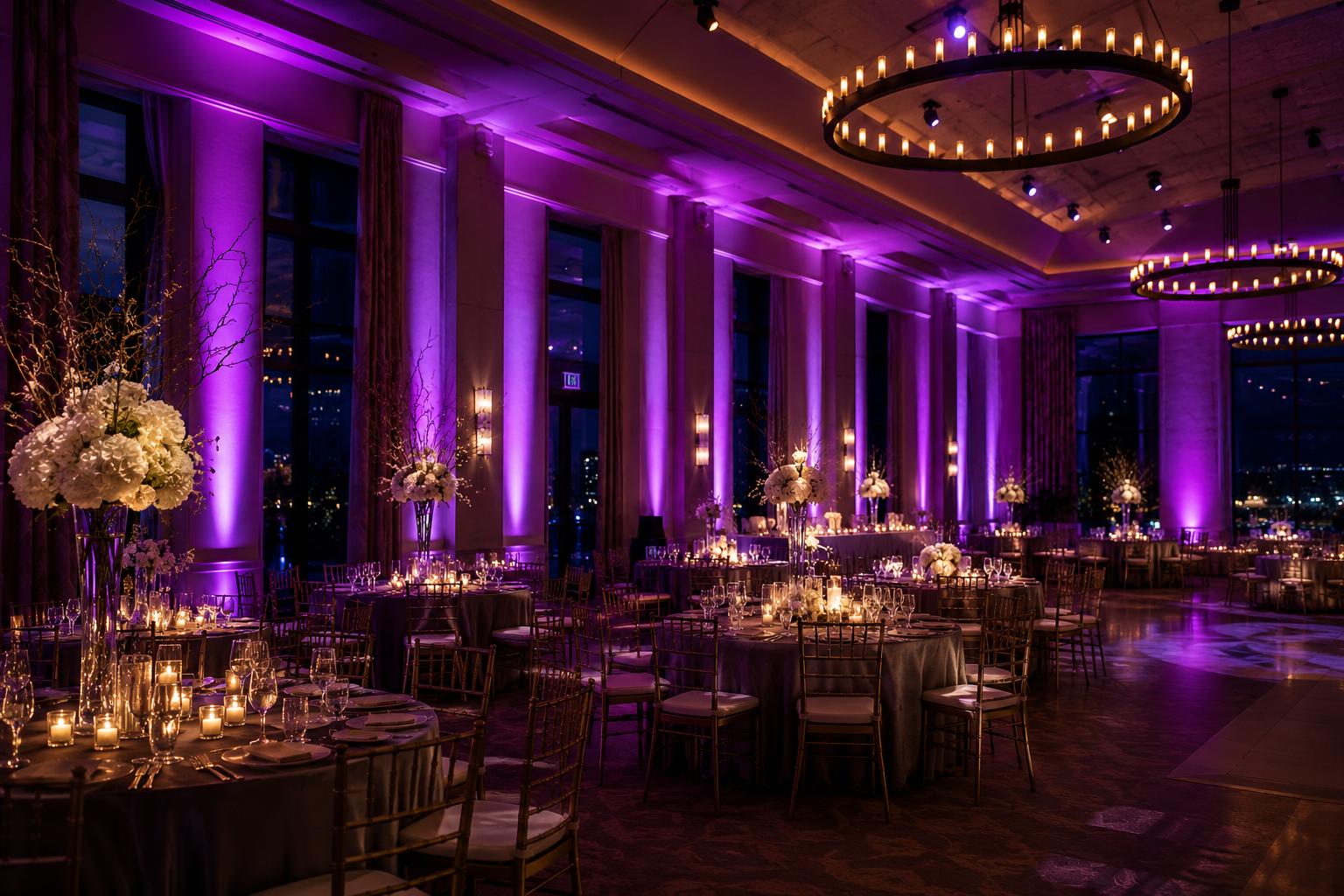 uplights uplighting events weddings